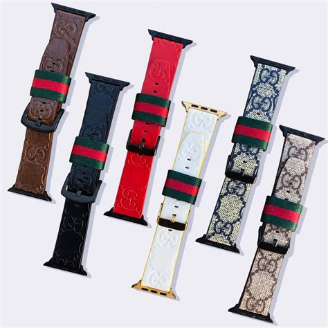 apple watch gucci band|authentic gucci apple watch bands.